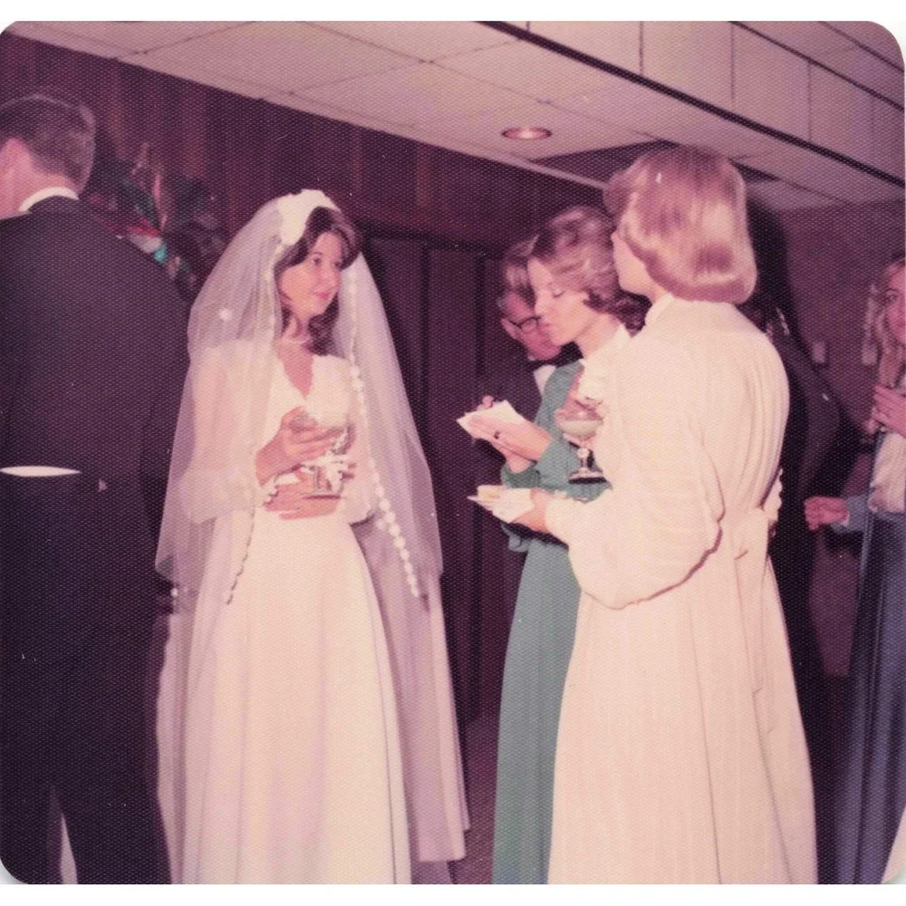 Vintage 1970s Wedding Reception Lot of 6 Photos Military Base Officers Club - Picture 6 of 6